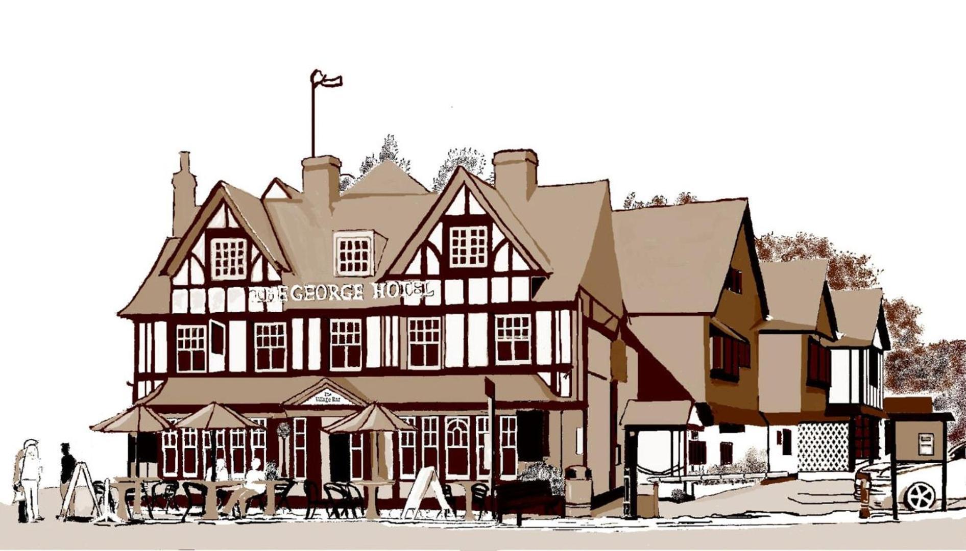 The George Hotel Pangbourne Camera foto